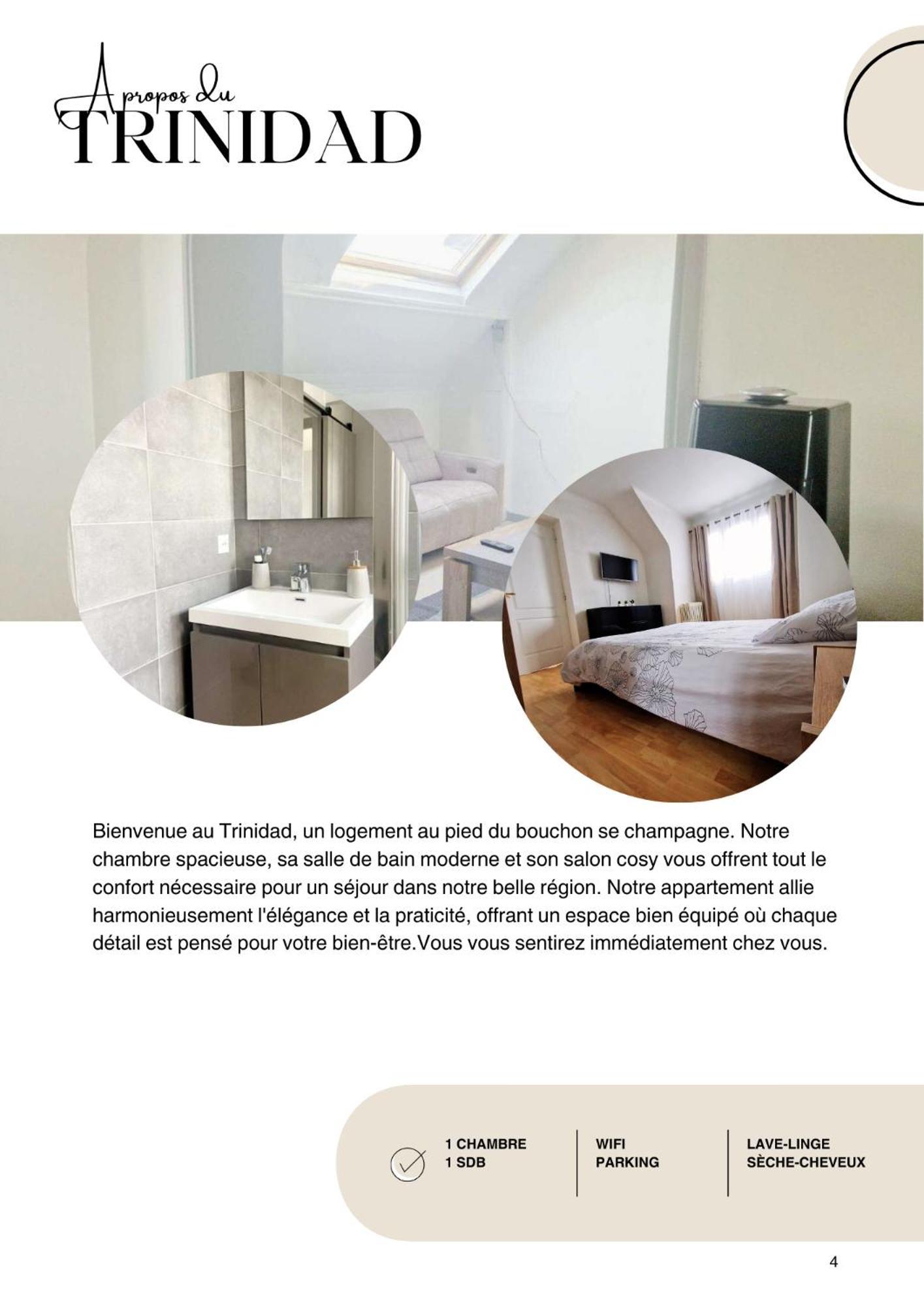 Apartmán Le Trinidad Troyes Exteriér fotografie